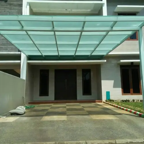 Kanopi Kaca Tempered 10mm di  pangandaran