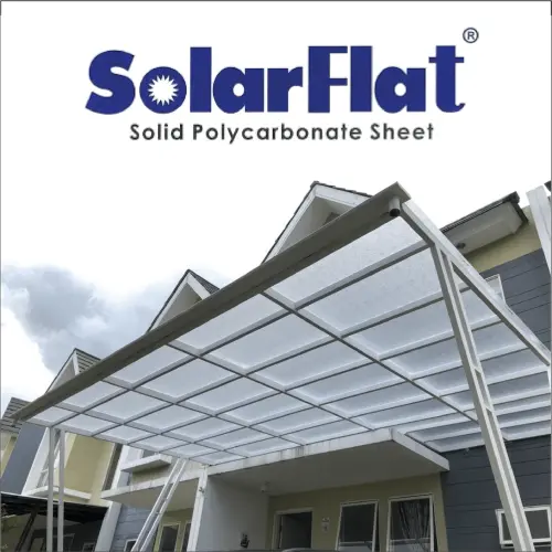 Kanopi Solarflat 3 mm  pangandaran